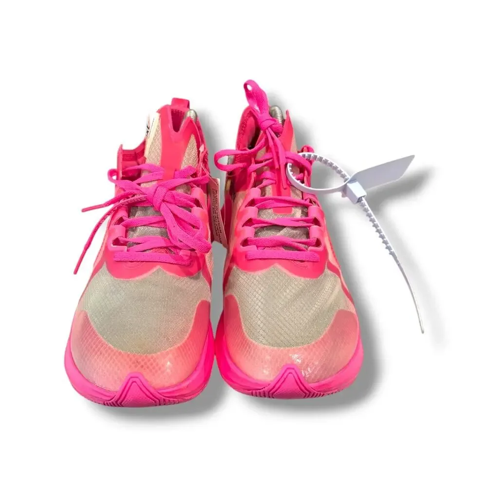 Off-White x Nike Zoom Fly SP 'Tulip Pink' | Size 10M USED (2018) AJ5488-600